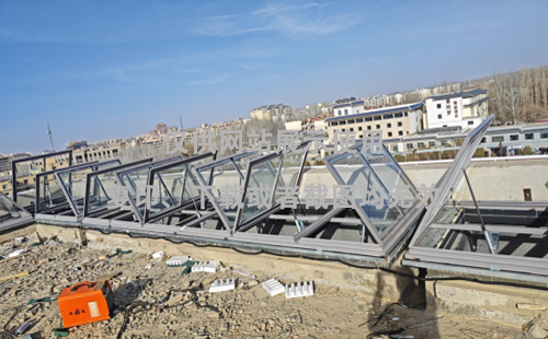 敦煌博物馆庆阳排烟天窗