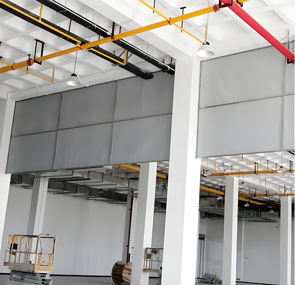 防火布庆阳挡烟垂壁