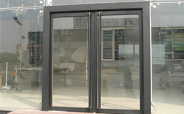 庆阳玻璃地弹门