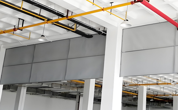 商场防烟分区常闭节点:庆阳挡烟垂壁高度与控制器接线图解 商场防烟分区常闭节点:庆阳挡烟垂壁高度与控制器接线图解